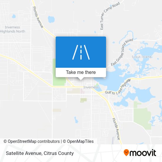 Satellite Avenue map