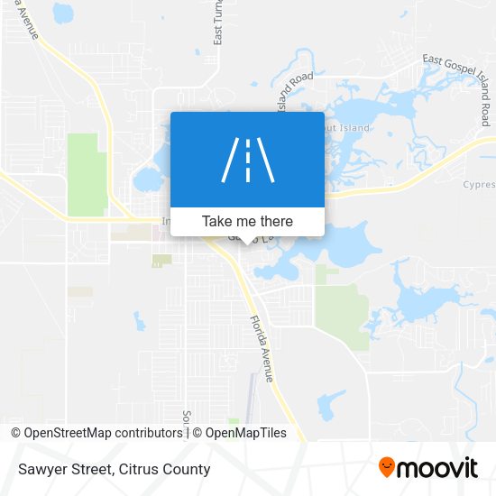 Mapa de Sawyer Street