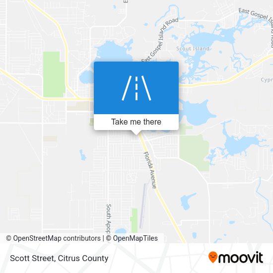 Scott Street map