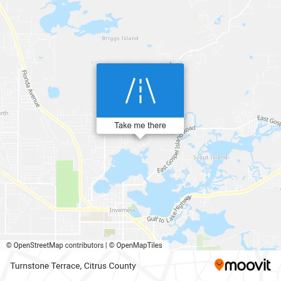 Turnstone Terrace map