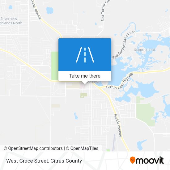 West Grace Street map