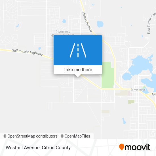 Westhill Avenue map