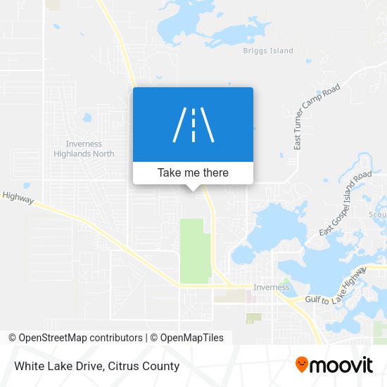 White Lake Drive map