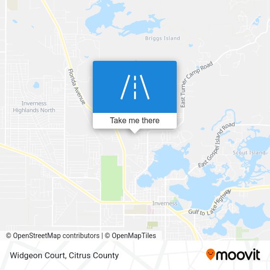 Widgeon Court map