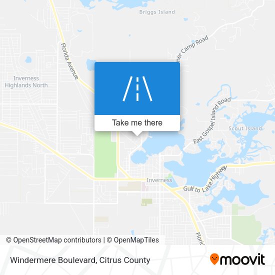 Mapa de Windermere Boulevard