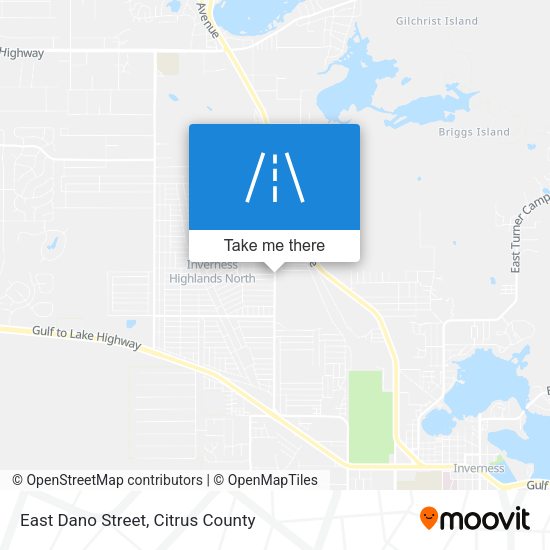 East Dano Street map