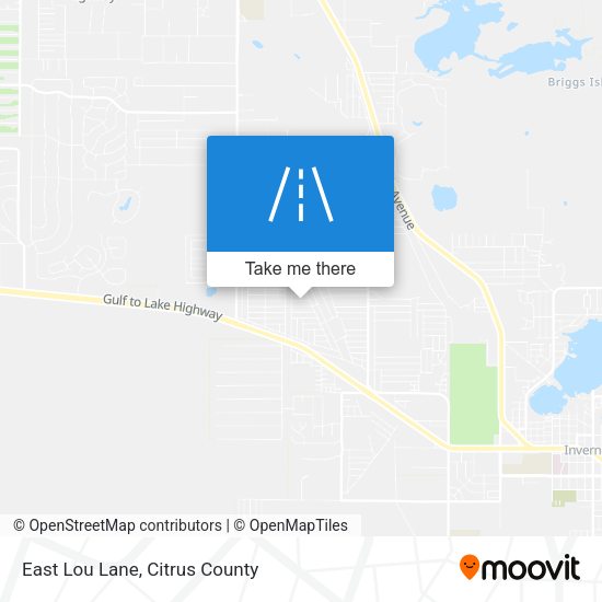 Mapa de East Lou Lane