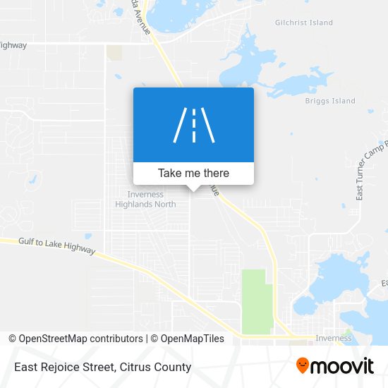 East Rejoice Street map