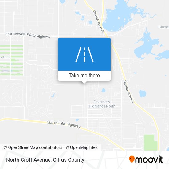 Mapa de North Croft Avenue