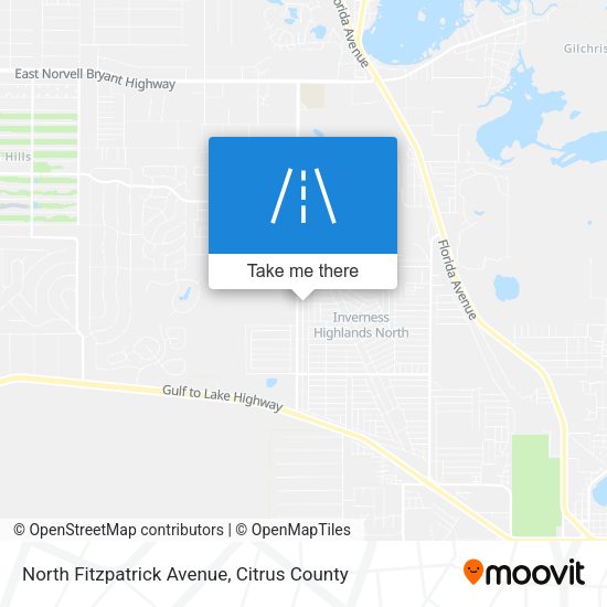 Mapa de North Fitzpatrick Avenue