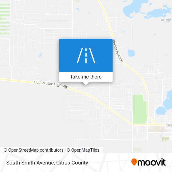 South Smith Avenue map