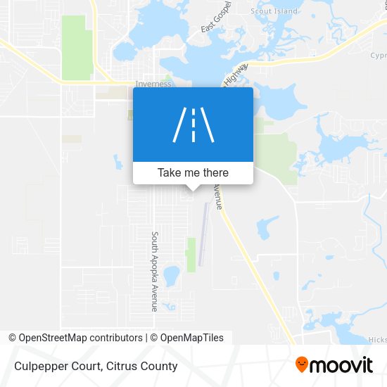 Mapa de Culpepper Court