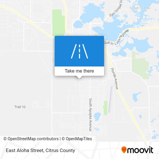 Mapa de East Aloha Street
