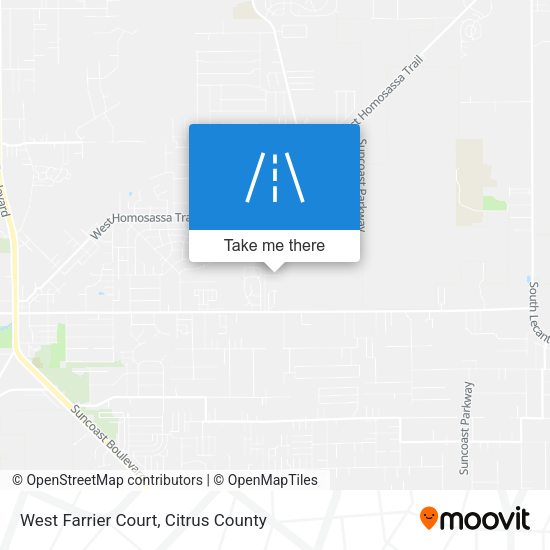 West Farrier Court map