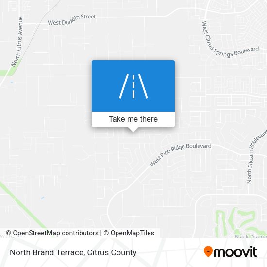 Mapa de North Brand Terrace