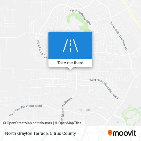 Mapa de North Grayton Terrace