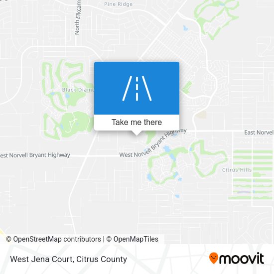Mapa de West Jena Court