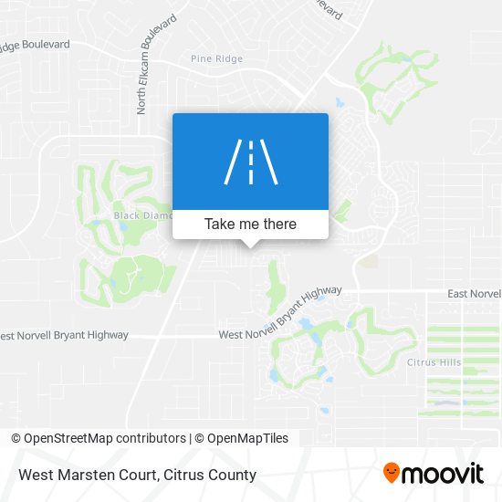 Mapa de West Marsten Court