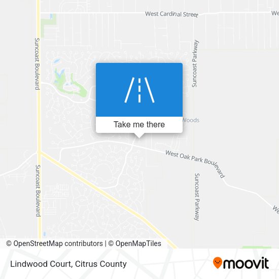 Lindwood Court map