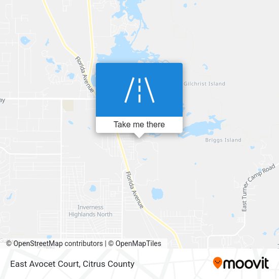 Mapa de East Avocet Court