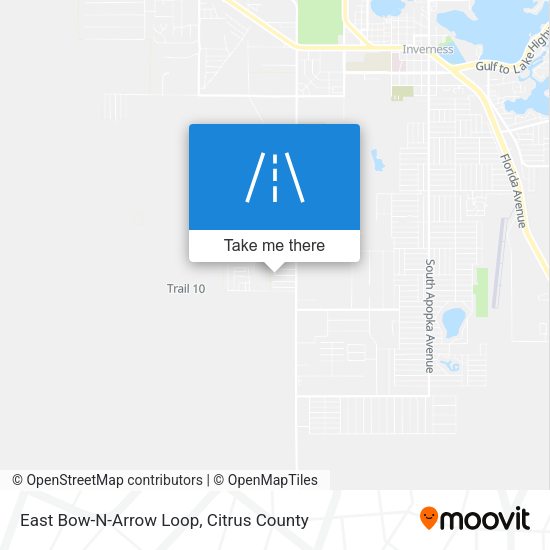 East Bow-N-Arrow Loop map