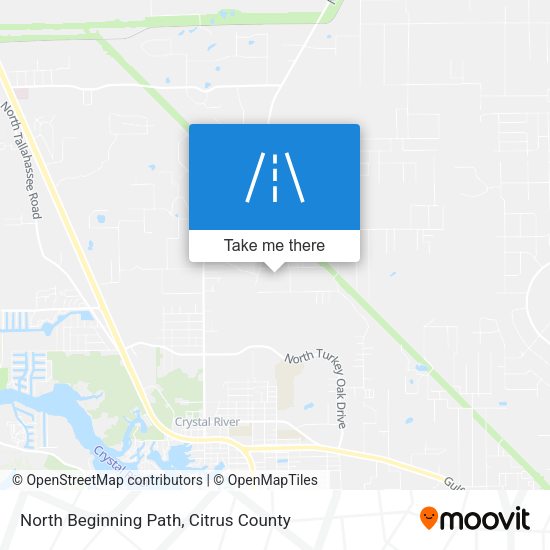 Mapa de North Beginning Path