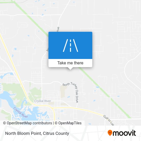 North Bloom Point map