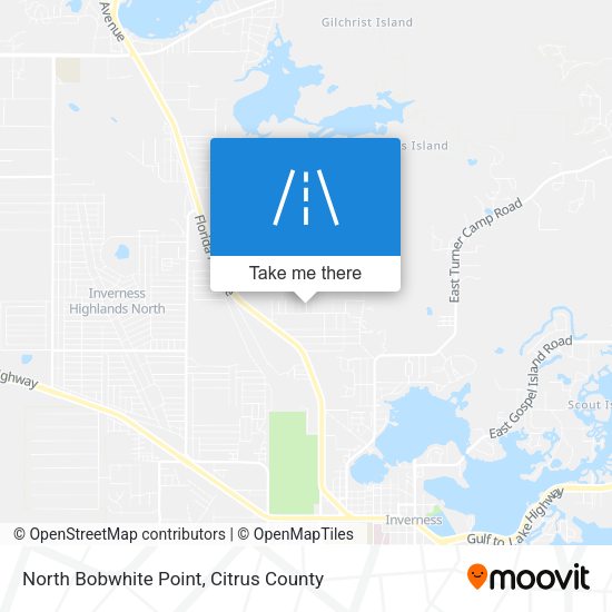 Mapa de North Bobwhite Point