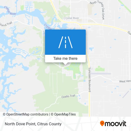 Mapa de North Dove Point