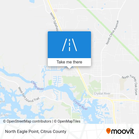 North Eagle Point map