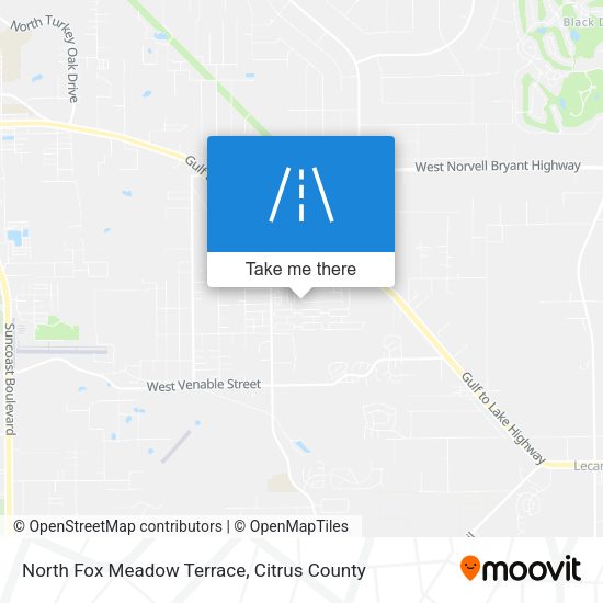 Mapa de North Fox Meadow Terrace