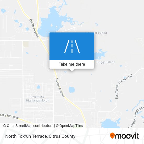 Mapa de North Foxrun Terrace