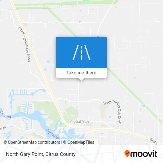 North Gary Point map