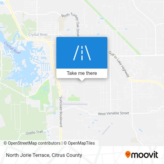 North Jorie Terrace map