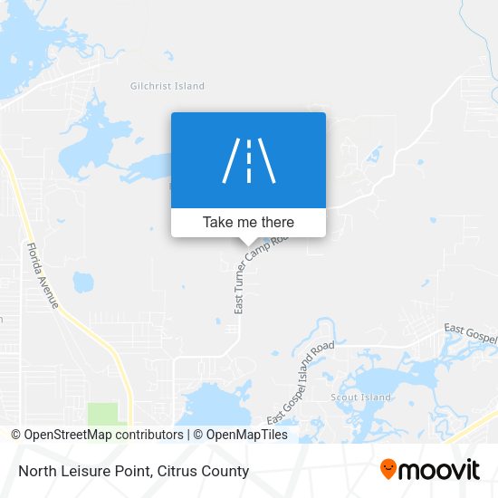North Leisure Point map