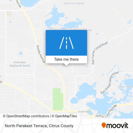North Parakeet Terrace map