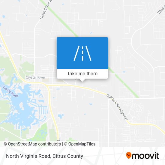 North Virginia Road map