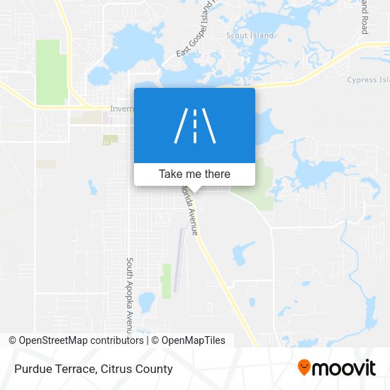 Mapa de Purdue Terrace