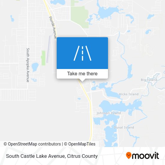 Mapa de South Castle Lake Avenue