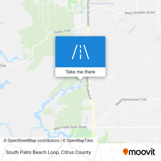 Mapa de South Palm Beach Loop