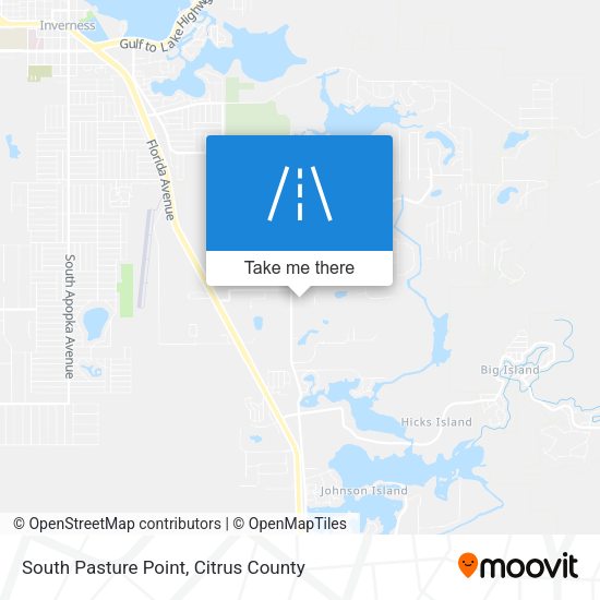 South Pasture Point map