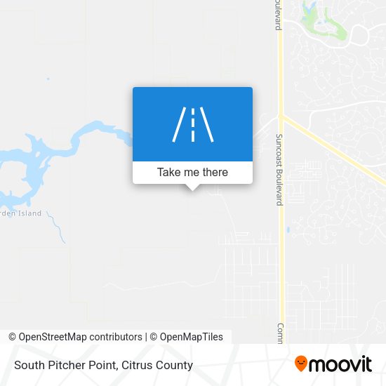 South Pitcher Point map