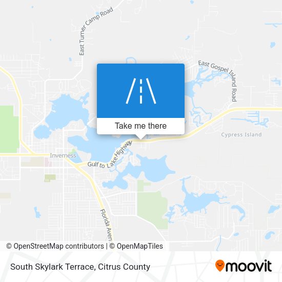 South Skylark Terrace map