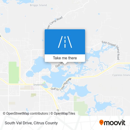 Mapa de South Val Drive