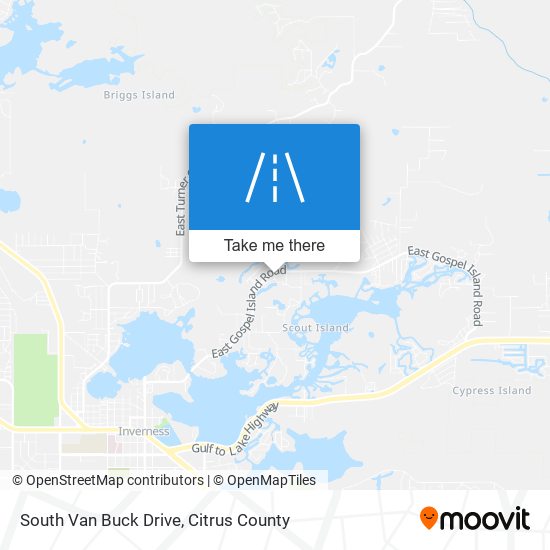 Mapa de South Van Buck Drive