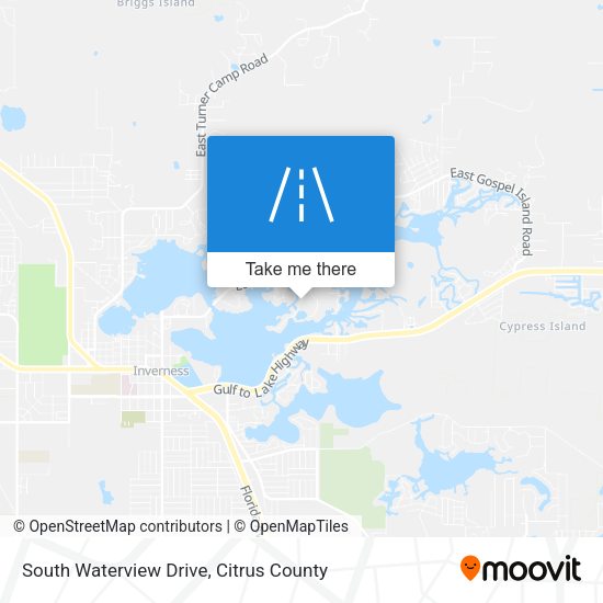 South Waterview Drive map