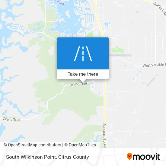South Wilkinson Point map
