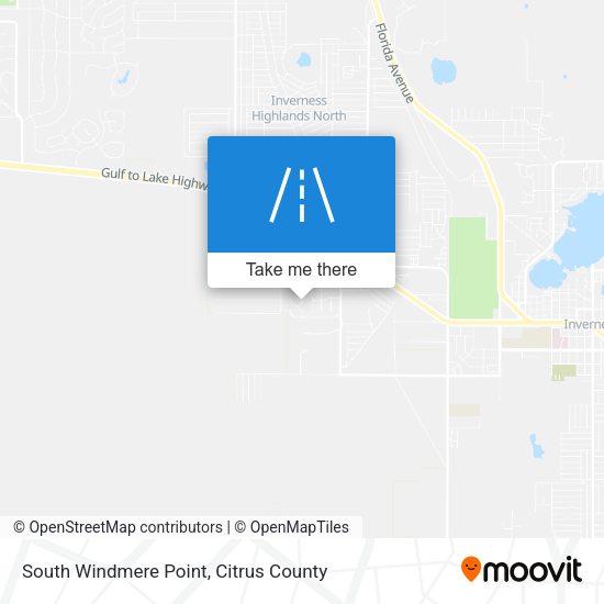 Mapa de South Windmere Point