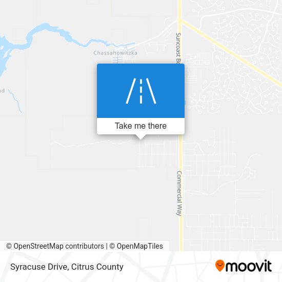 Mapa de Syracuse Drive
