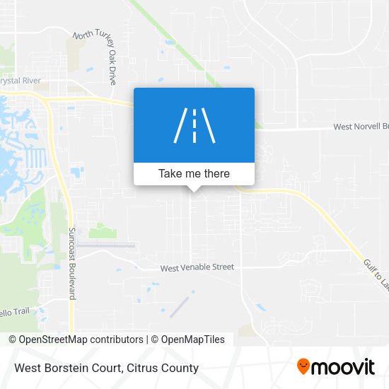 West Borstein Court map